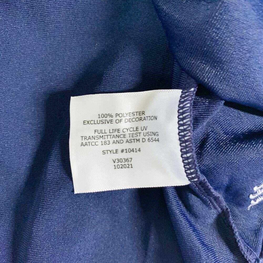 Coolibar Women's Navy Swim Skirt Leggings - Picture 10 of 10